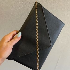 Black crossbody purse